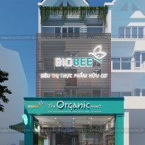 Thiết kế siêu thị thực phẩm hữu cơ Organic –Biobee